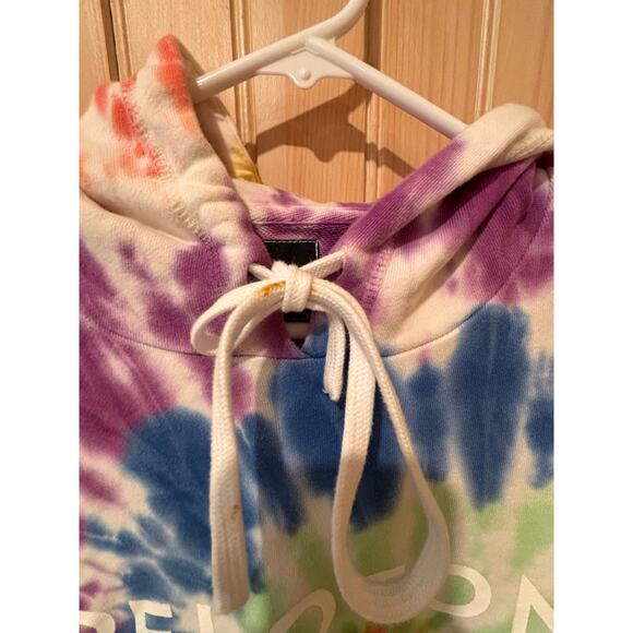 Spiritual gangster, tie-dye, peloton hoodie, oversized small - Picture 4 of 6